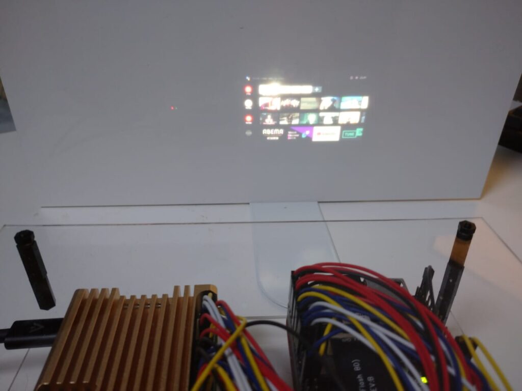 Projection of Android Projector 1
